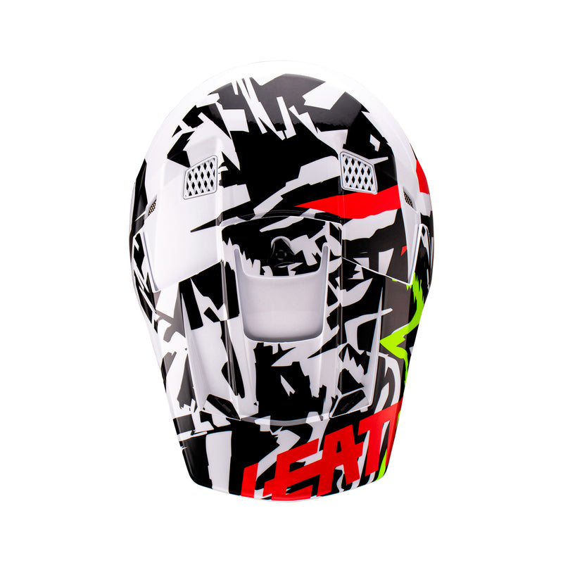 Leatt Casco Moto 3.5 Niño V23 Zebra - Rideshop