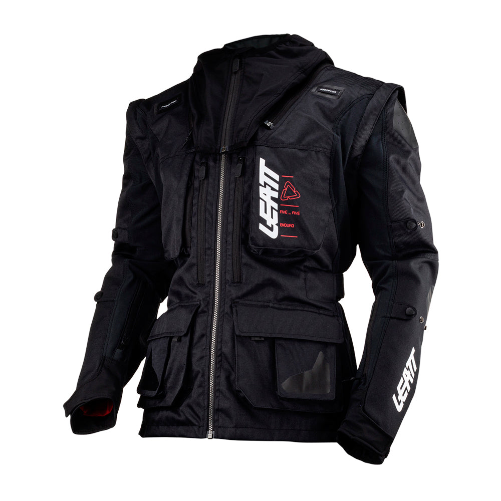 Leatt Chaqueta de Moto 5.5 Enduro Black - Rideshop