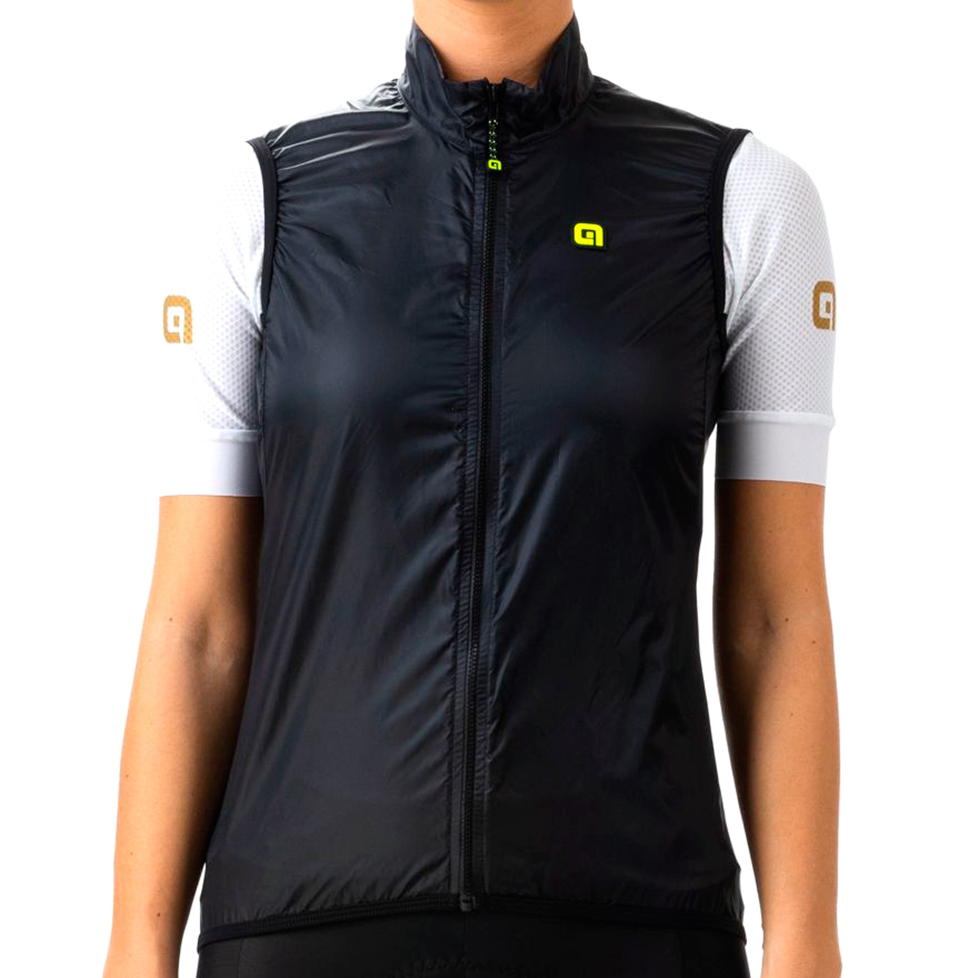 Chaleco Ale Guscio Vento 2.0 Negro Mujer
