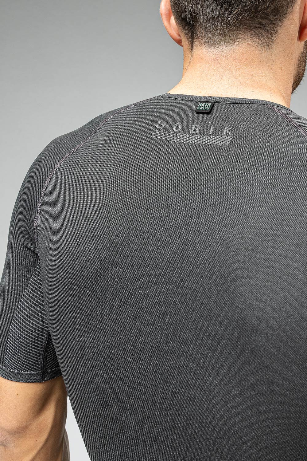 Gobik Camiseta Interior Manga Corta Limber Skin Hombre Basalt