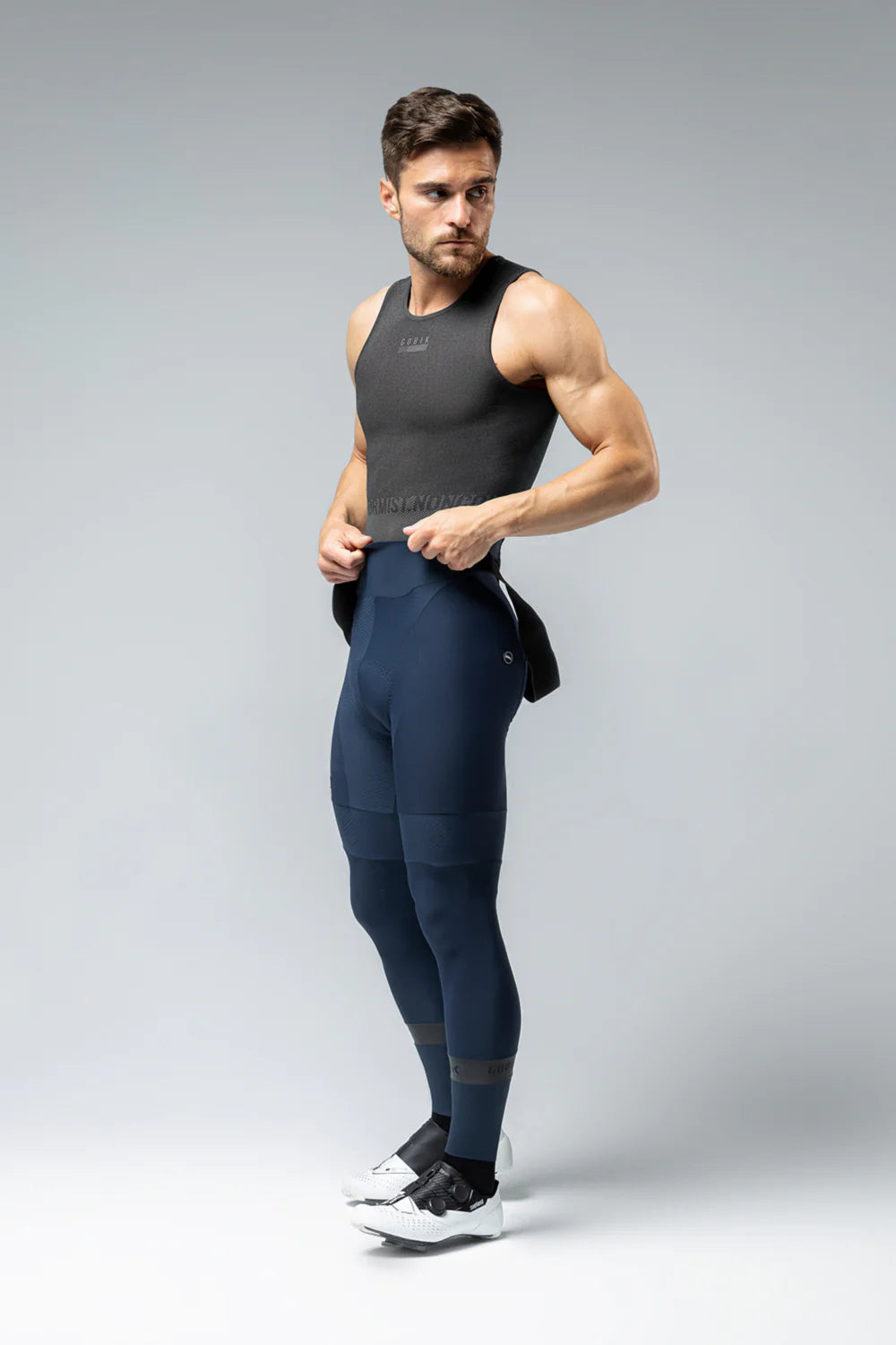 Gobik Camiseta Interior Sin Mangas Limber Skin Hombre Basalt