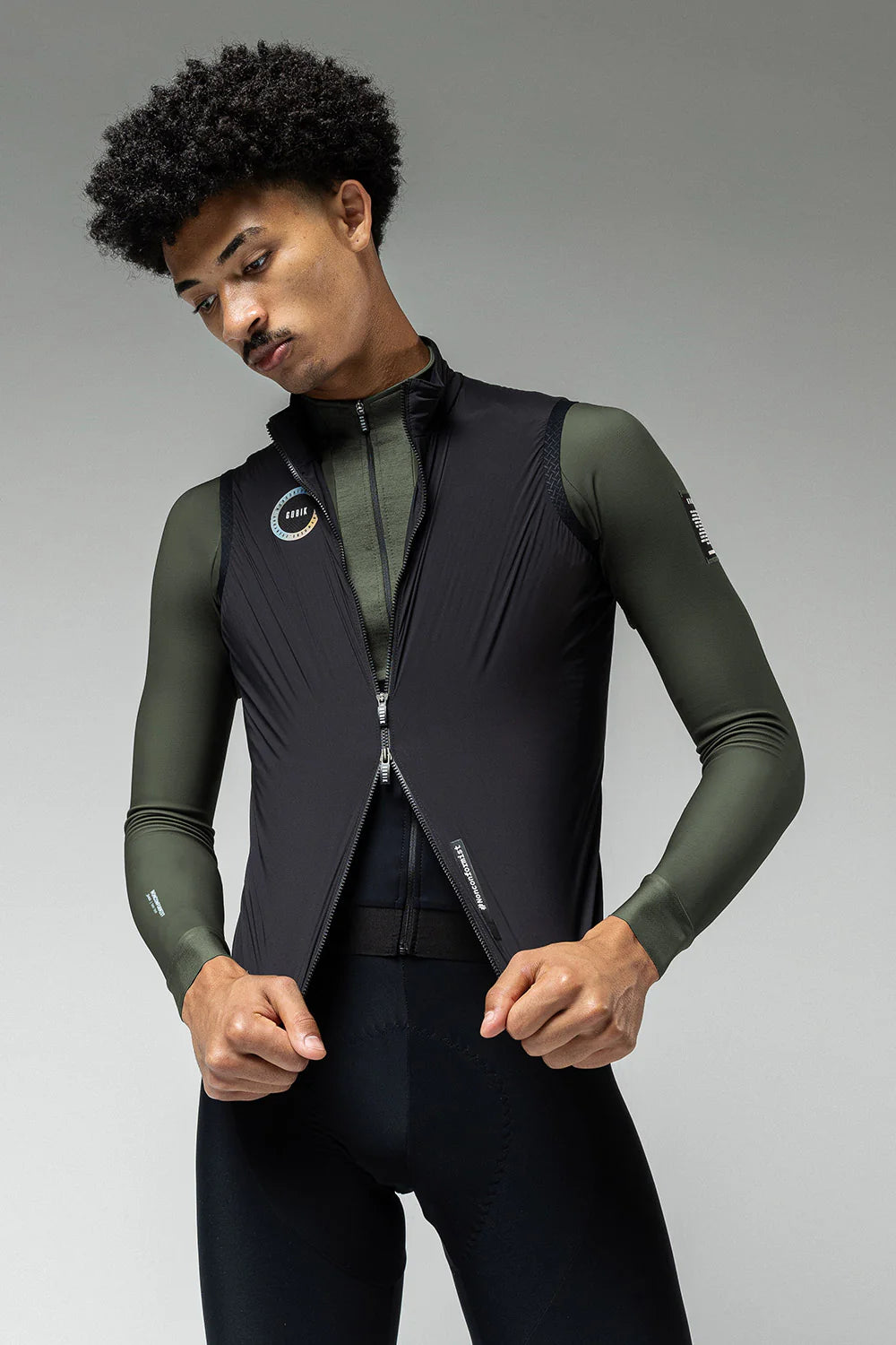 Chaleco Gobik Térmico Eminent Hombre Royal Black