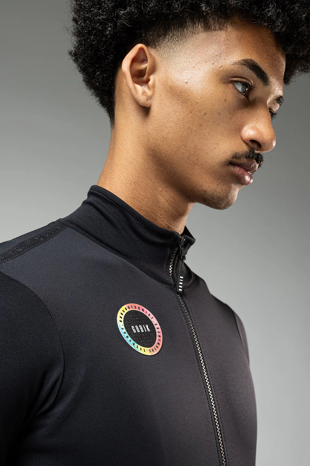 Chaqueta Gobik Manga Corta Envy Hombre Jet Black