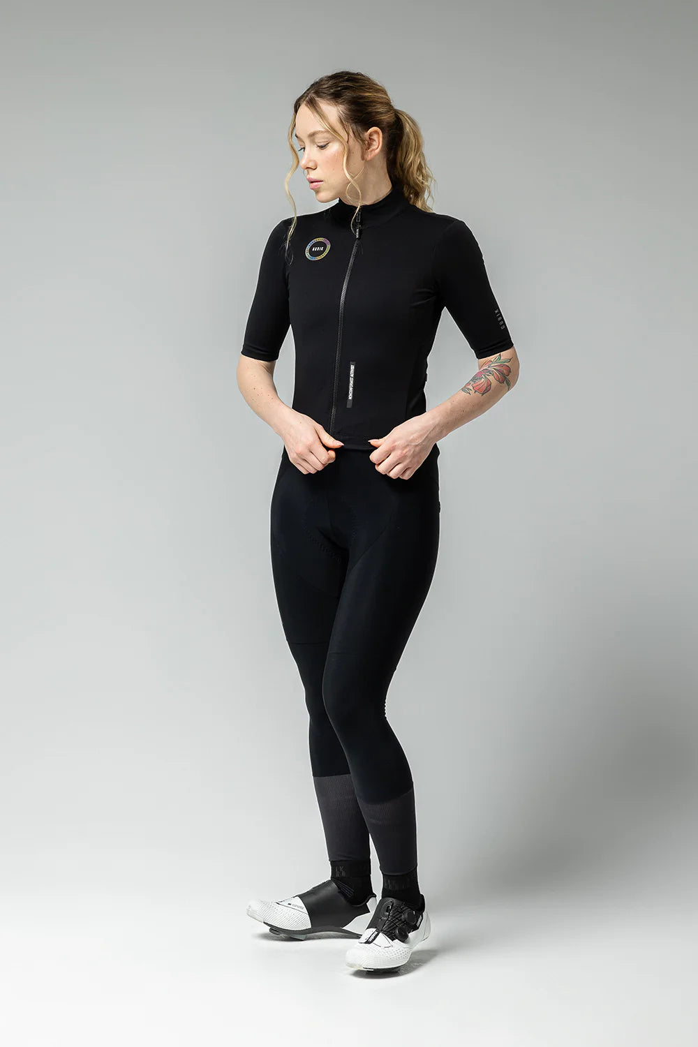 Chaqueta Gobik Manga Corta Envy Mujer Jet Negro