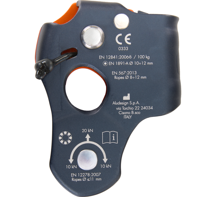Bloqueador CRIC Climbing Technology Anthracita/Orange