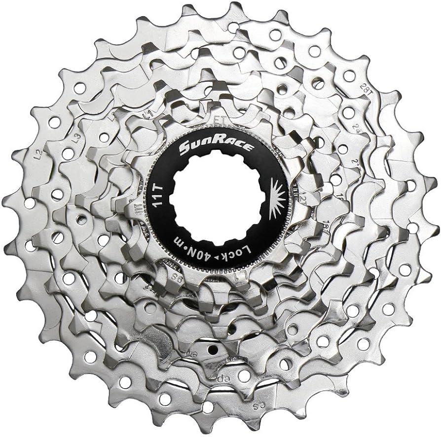 SunRace Piñon CSR91 9V 11-28T plateado