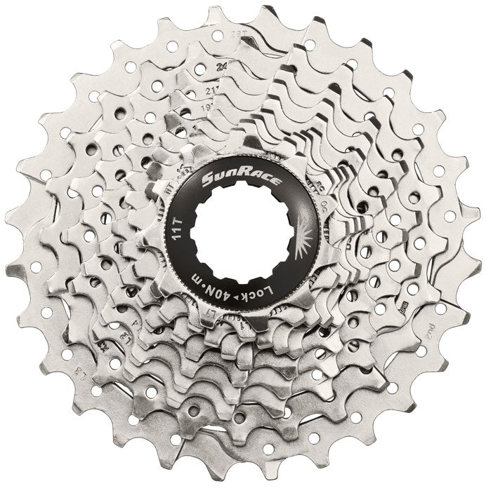 SunRace Piñón CSRS0 10V 11-32T plateado