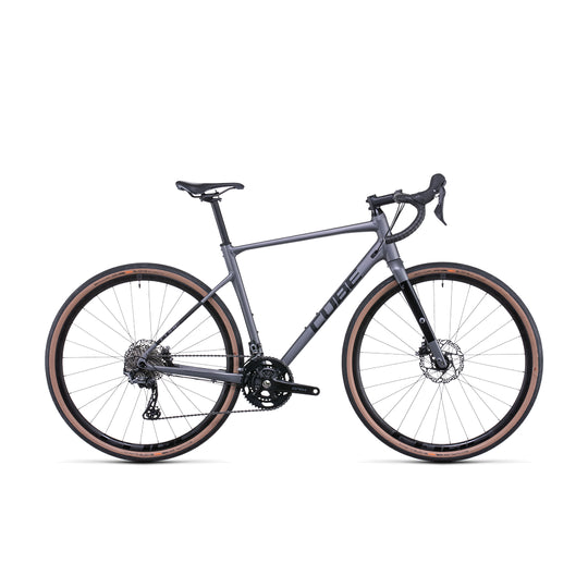 Bicicleta Cube Nuroad Race Grey'N'Black 50 Cm - Rideshop