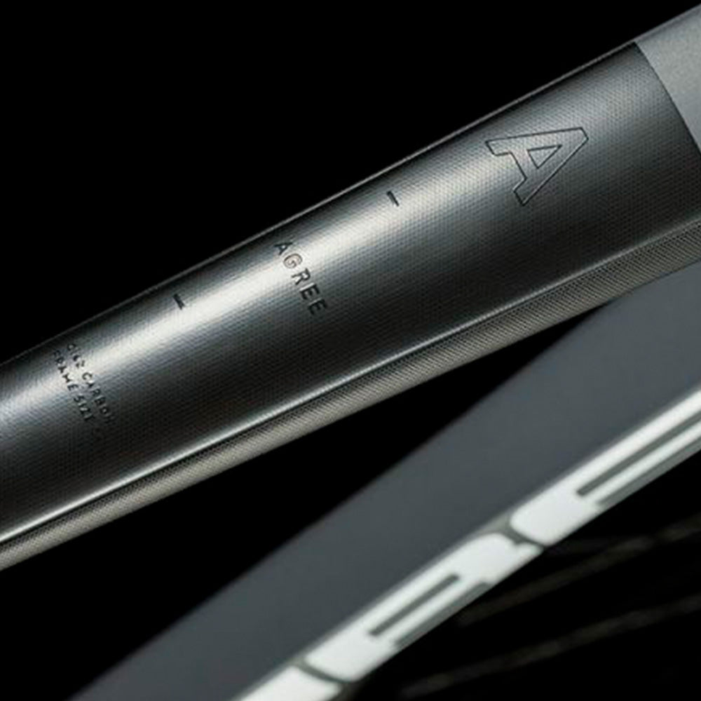 Bicicleta Ruta Cube Agree C:62 Gris Negro