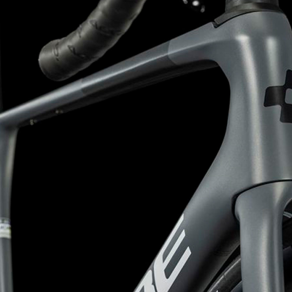 Bicicleta Ruta Cube Agree C:62 Gris Negro