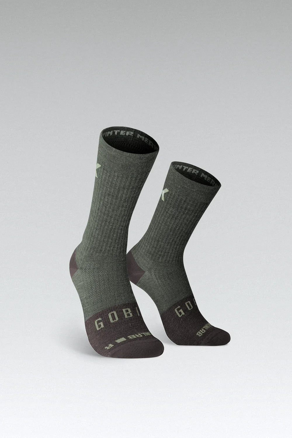 Gobik Calcetines Winter Merino Unisex Olive