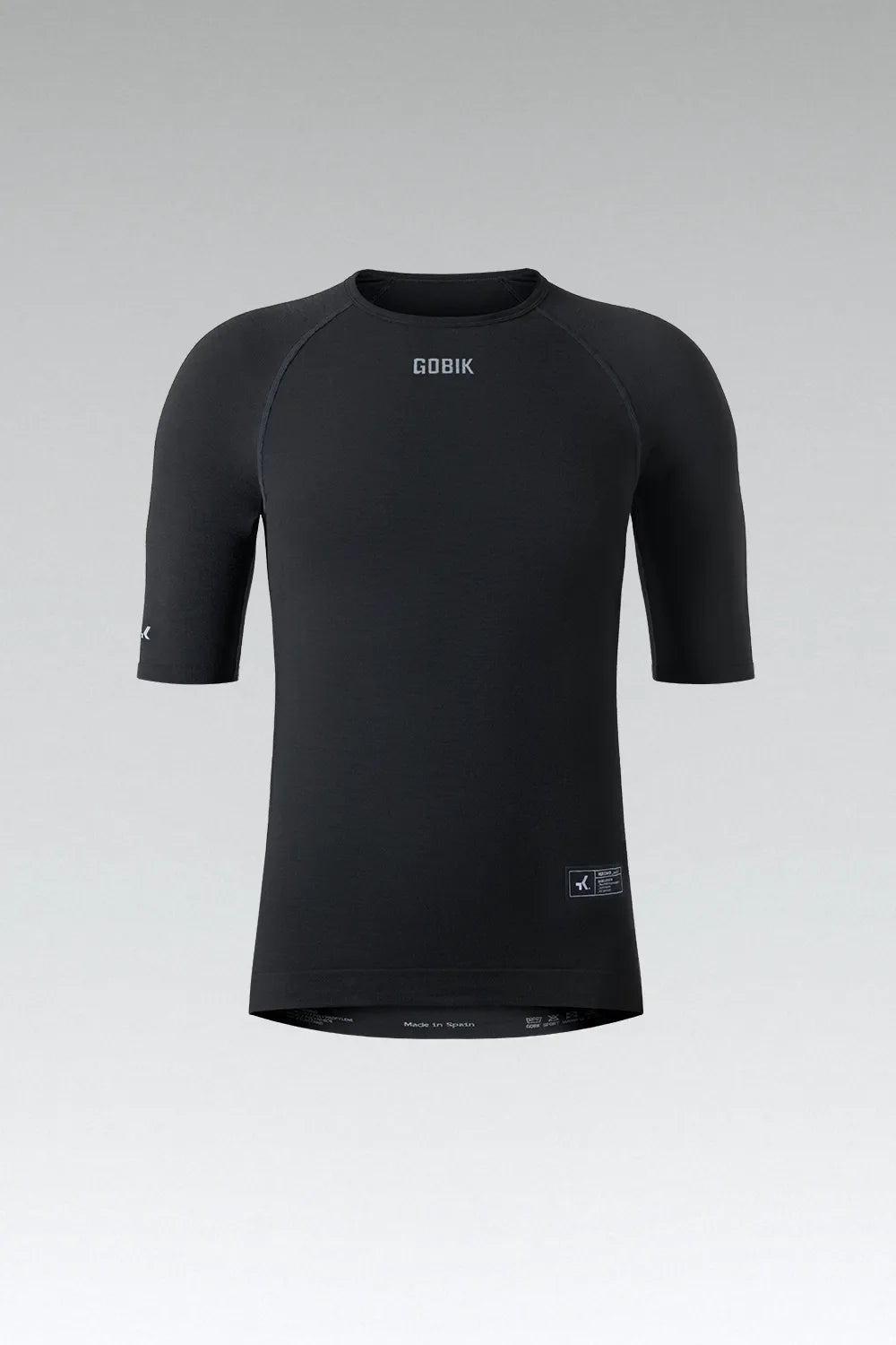 Gobik Camiseta Manga Corta Winter Merino Hombre Coal