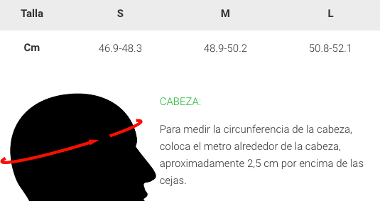 Guía de Talla