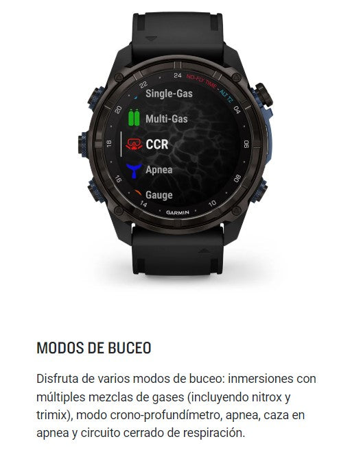 Reloj Inteligente Garmin Descent™ Mk3i 51mm