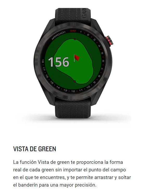 Reloj Inteligente Garmin Approach® S42 Negro