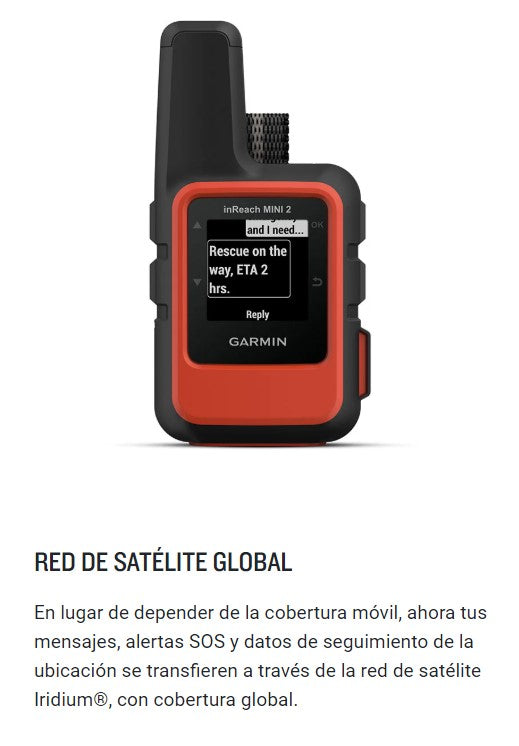 Intercomunicador Garmin inReach® Mini 2 Flame Red