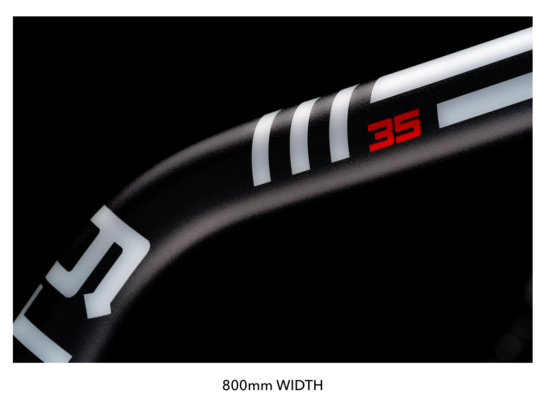 Manubrio DEITY Highside OS-35 80mm Rise Stealth