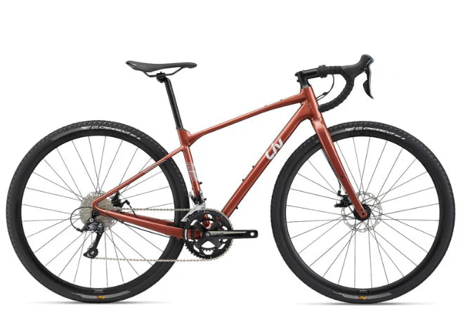 Bicicleta Liv Ruta Devote 2 My22 Terracota