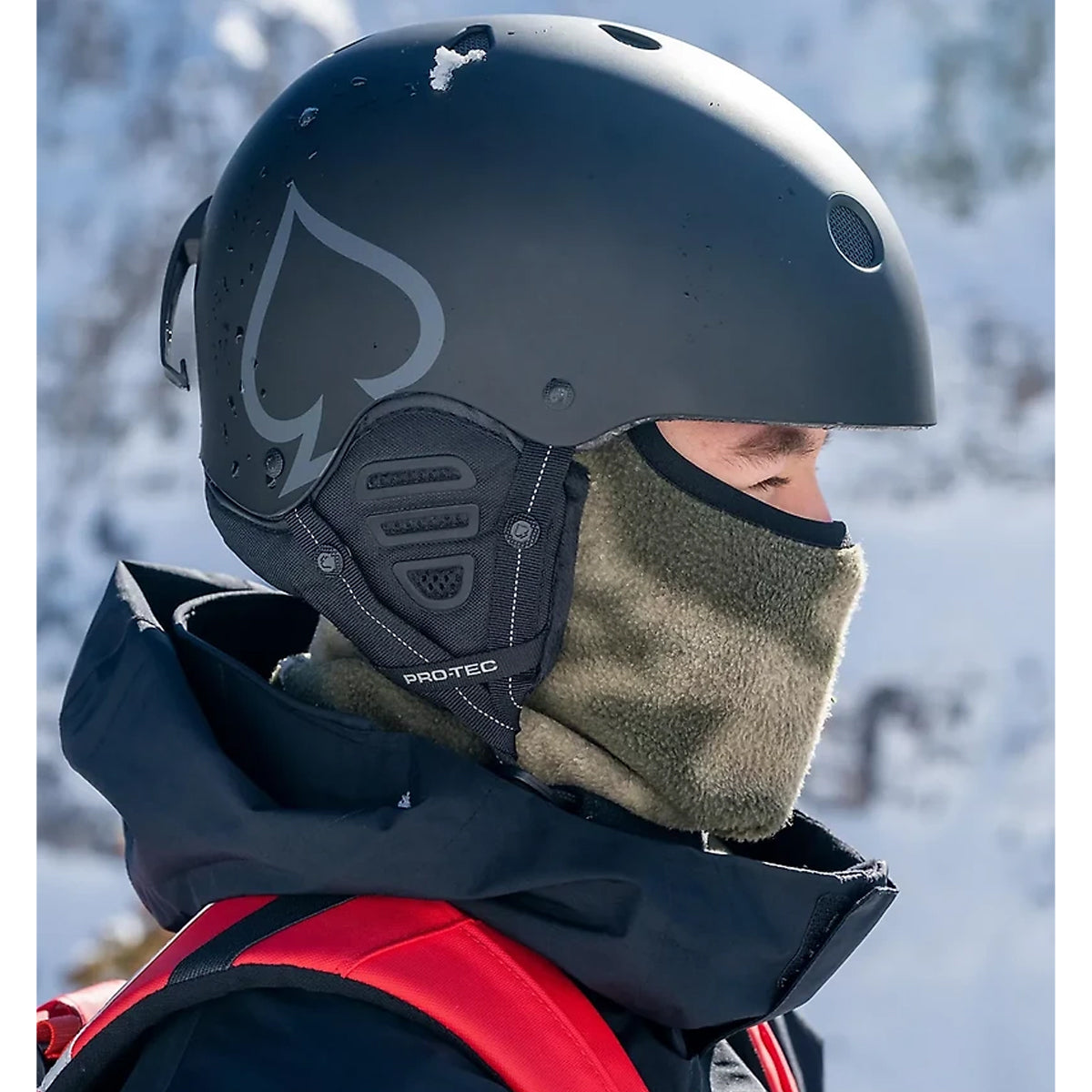 Casco de Snowboard PRO-TEC Low Pro Helmet - Black Matte (PV)