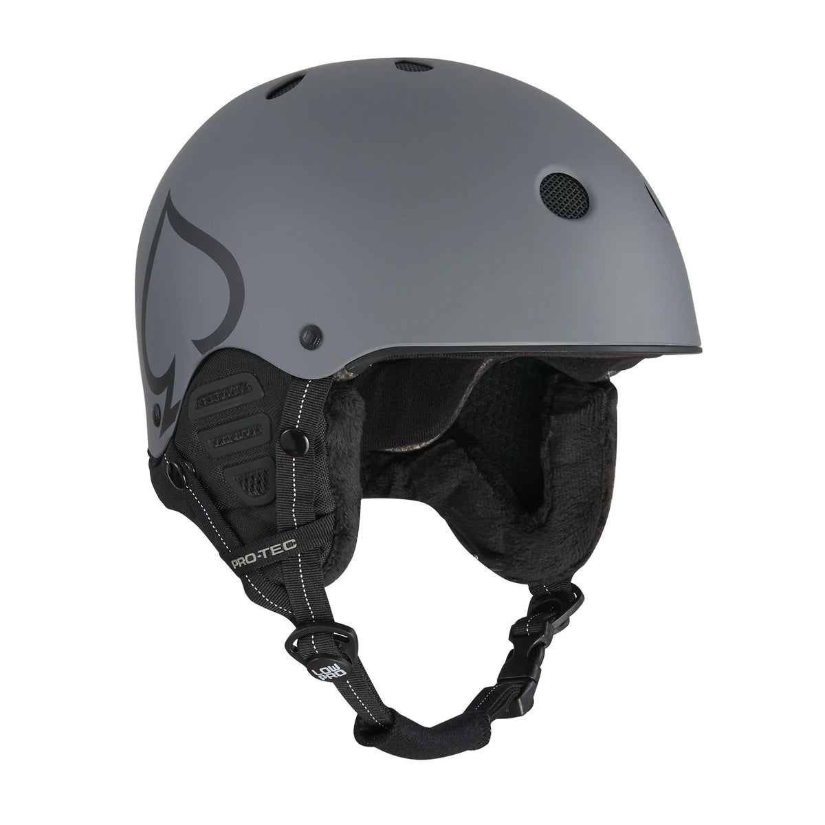 Casco de Snowboard PRO-TEC Low Pro Helmet - Grey Matte (PV)