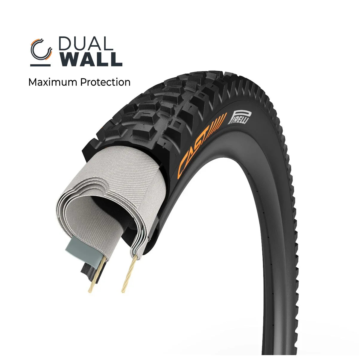 Neumático CAST Antagonist DH/Enduro 29x2.4 DualWall