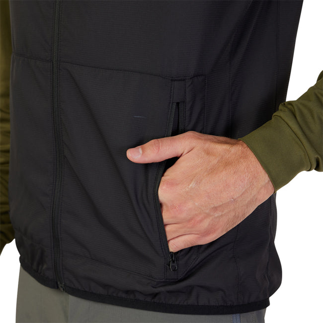 Chaqueta Cortavientos Bicicleta Ranger Sin Mangas Negro Fox - Rideshop