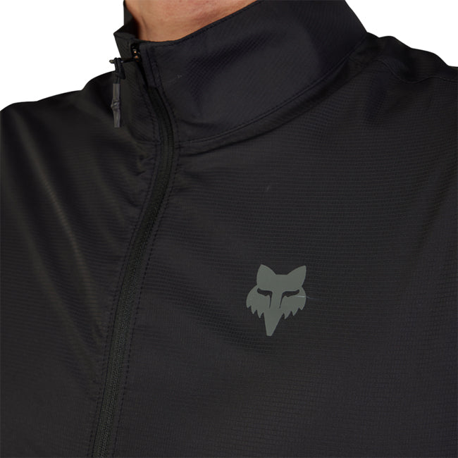 Chaqueta Cortavientos Bicicleta Ranger Sin Mangas Negro Fox - Rideshop