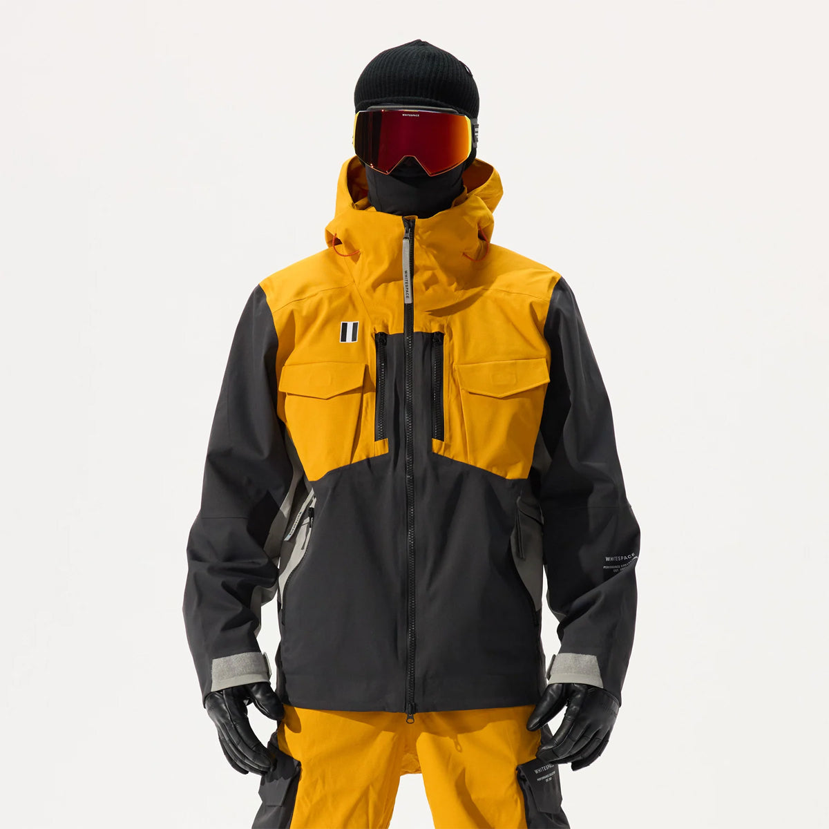 Chaqueta de Snowboard WHITESPACE 2L Insulated Cargo - GYellow / Rock Ridge / Phantom