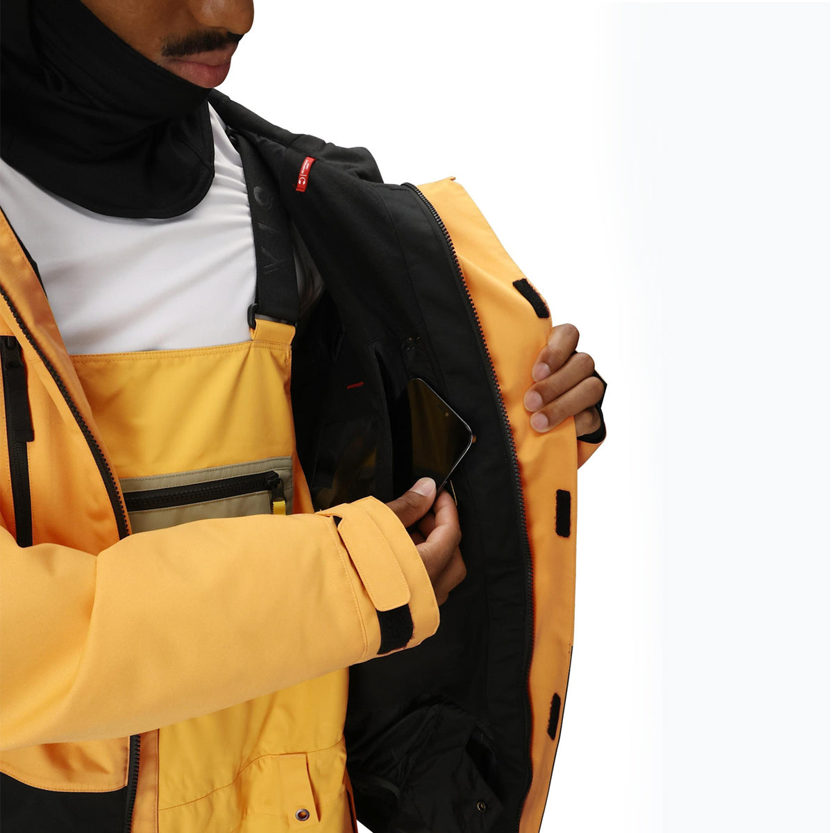 Chaqueta de Snowboard 686 Geo Insulated - Yellow Gold Colorblock (PV)