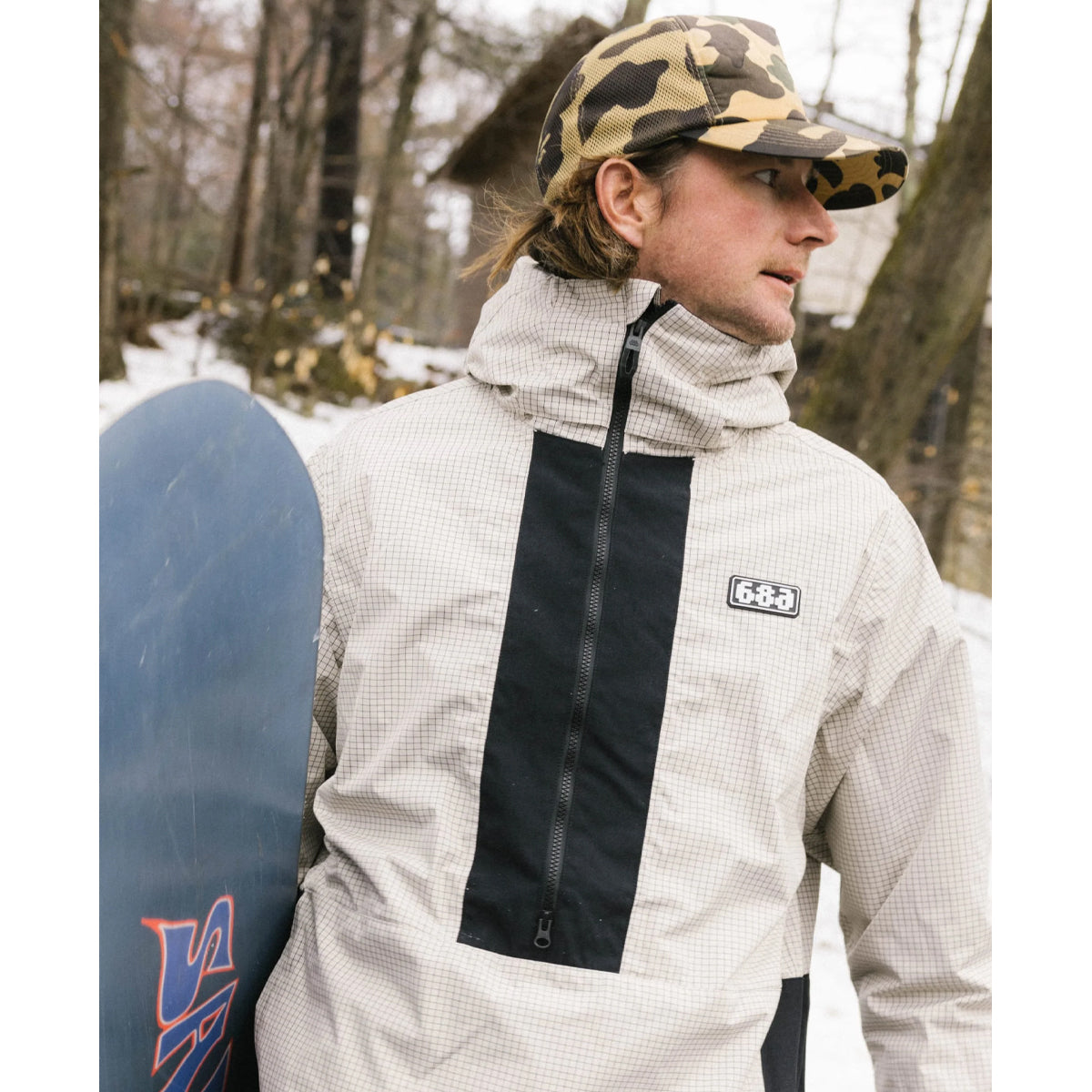 Chaqueta de Snowboard 686 Ghost 2.5L Anorak - Limestone Ripstop (PV)