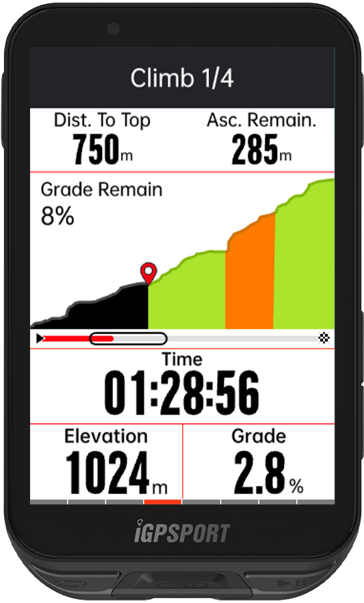 Ciclocomputador GPS iGPSPORT iGS800