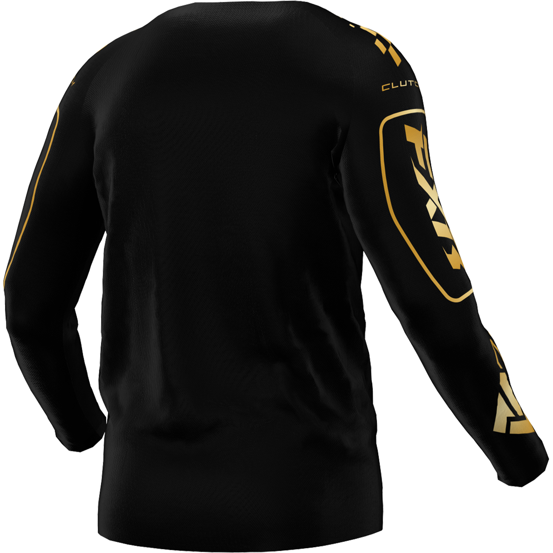 Polera Moto FXR Clutch Negro / Dorado (Open Box)