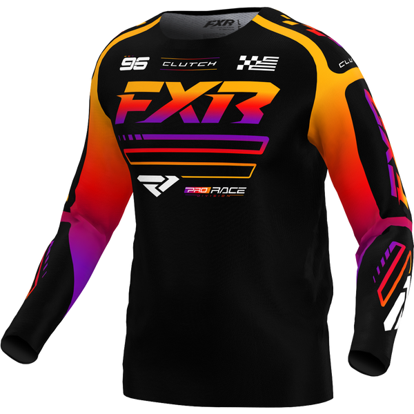 Polera Moto FXR Clutch Negro Spectrum