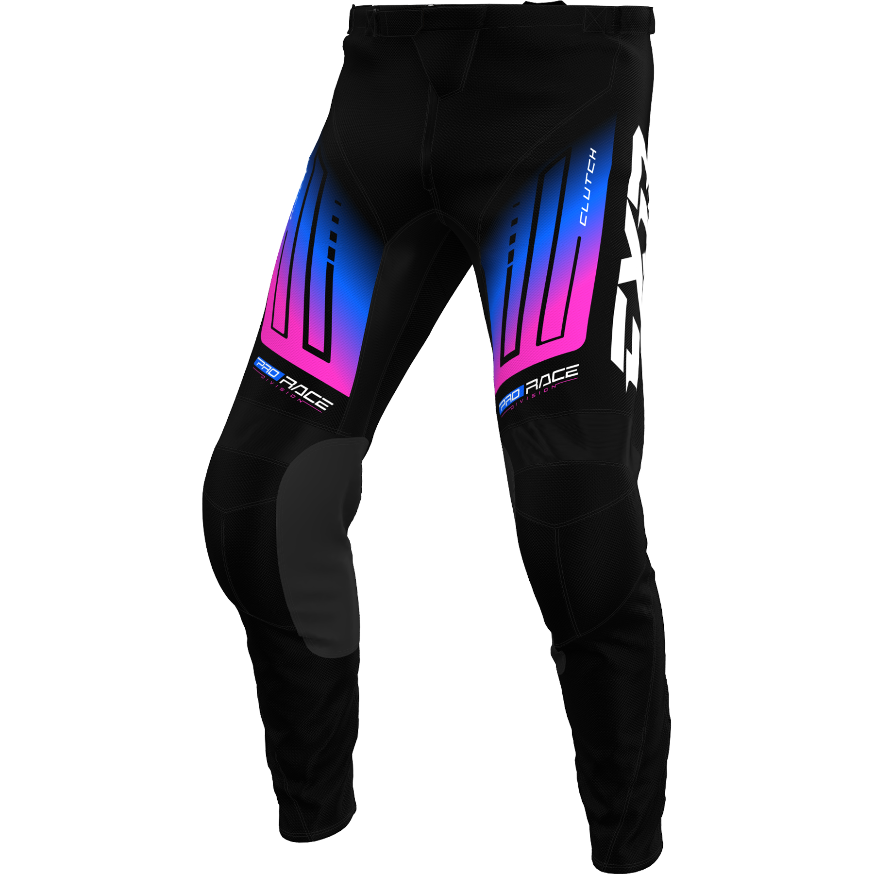 Pantalón Fxr Kids Clutch Black/Blue/Pink