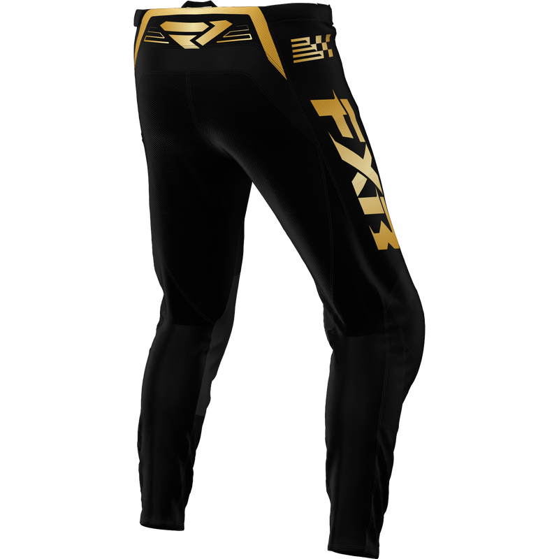 Pantalon Moto FXR Clutch Negro/Dorado