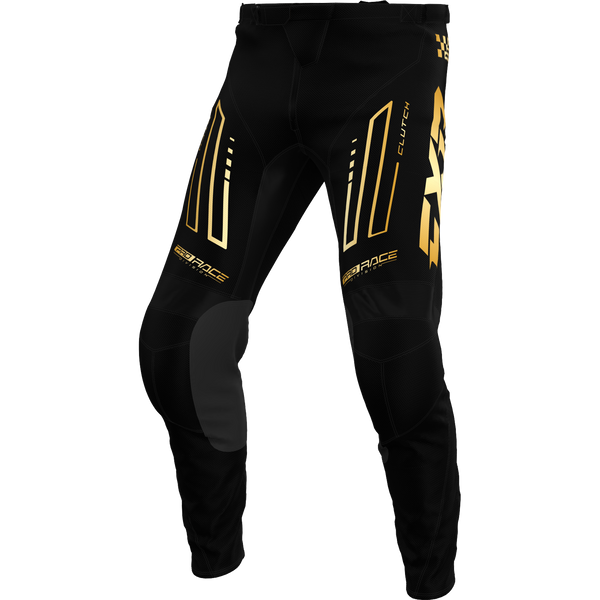 Pantalon Moto FXR Clutch Negro/Dorado