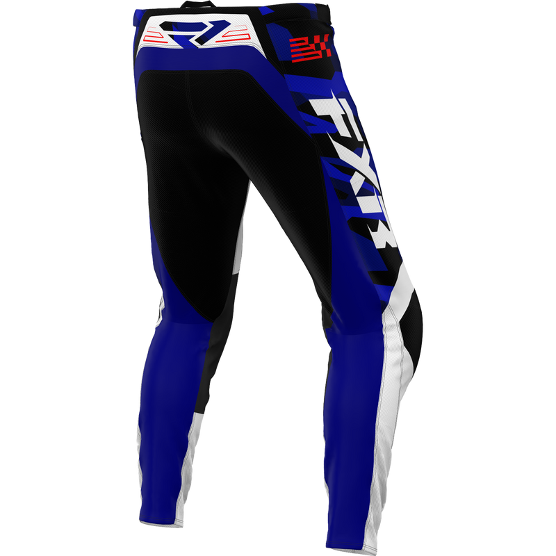 Pantalón Moto FXR Clutch Azul/Camo/Rojo