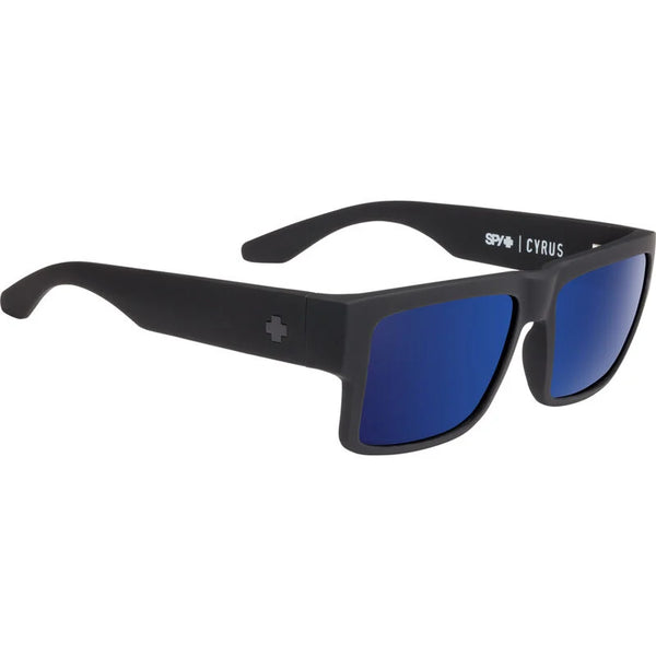 Anteojos SPY+  Cyrus Soft Matte Black - Happy Bronze with Blue Spectra