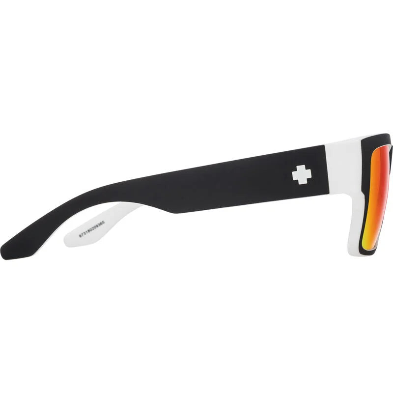 Anteojos SPY+  Cyrus Whitewall - Happy Gray Green with Red Spectra