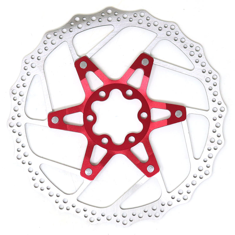 Disco de Freno a2z ATO-180 Dot Flourish Rojo