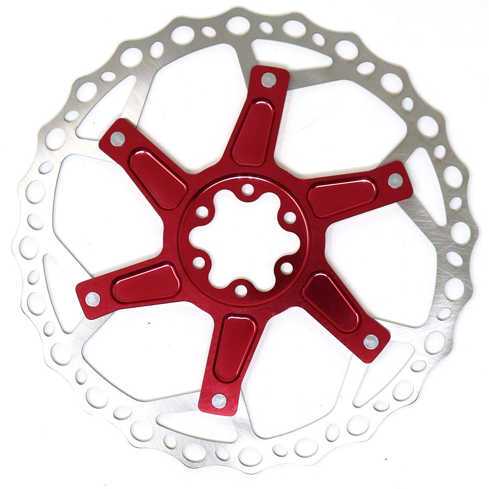 Disco de Freno a2z OVAL-203 Rojo