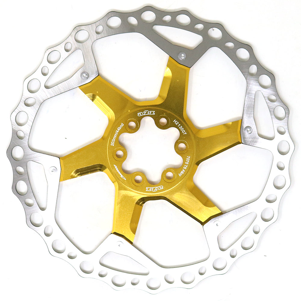 Disco de Freno a2z OVAL-203 Dorado