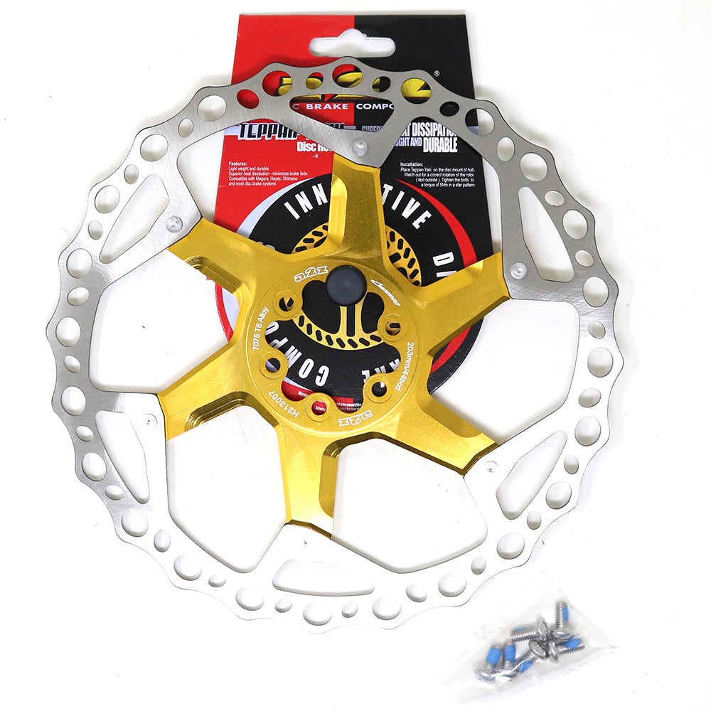 Disco de Freno a2z OVAL-203 Dorado