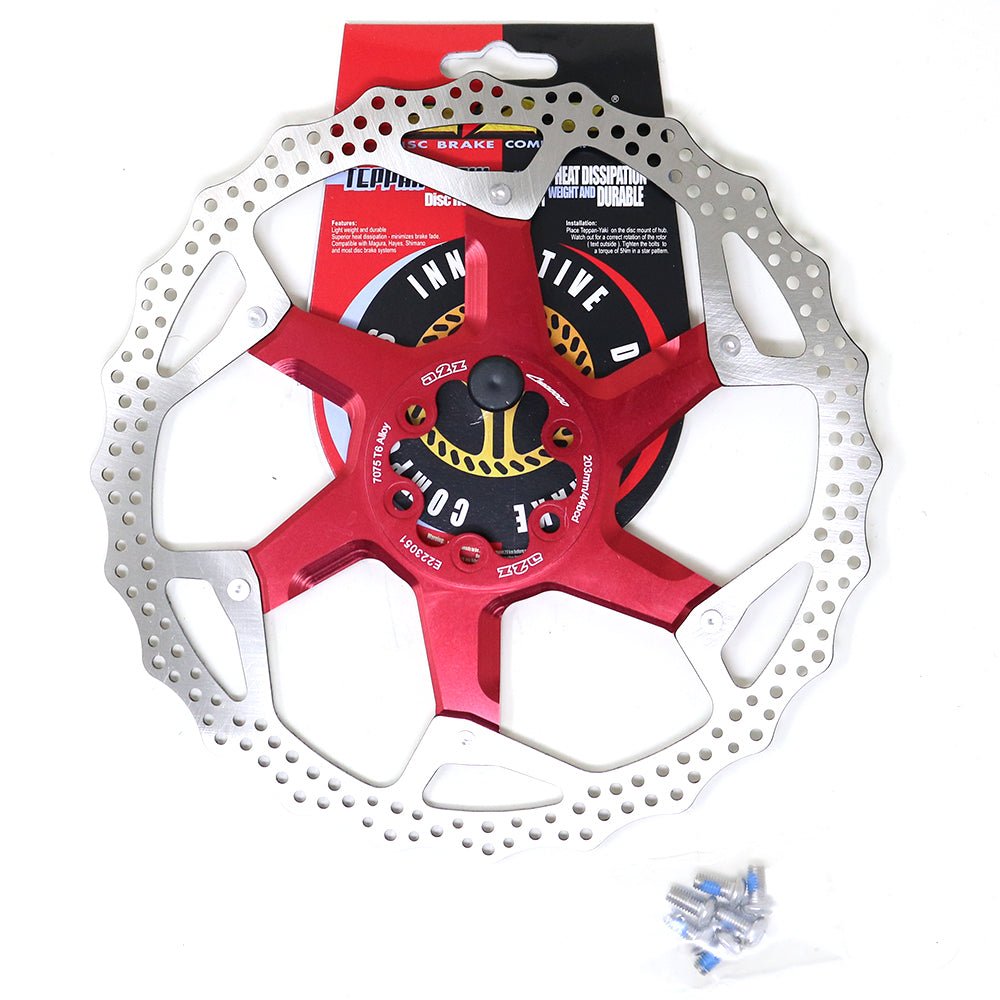 Disco de Freno a2z DOT-203 Rojo