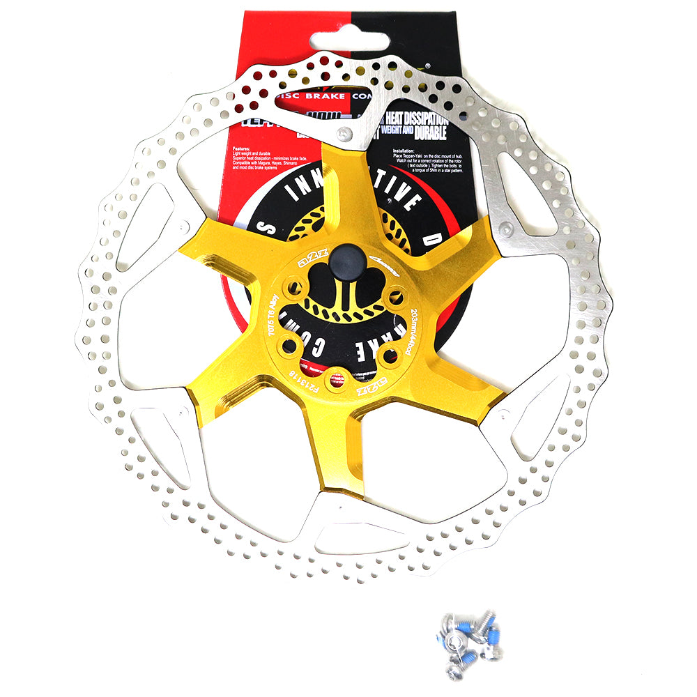 Disco de Freno a2z DOT-203 Dorado