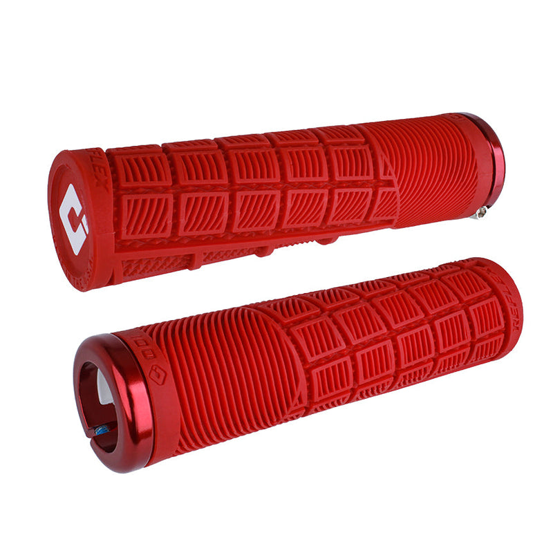 ODI Puños Reflex V2.1 Lock-On Black/Red - Rideshop