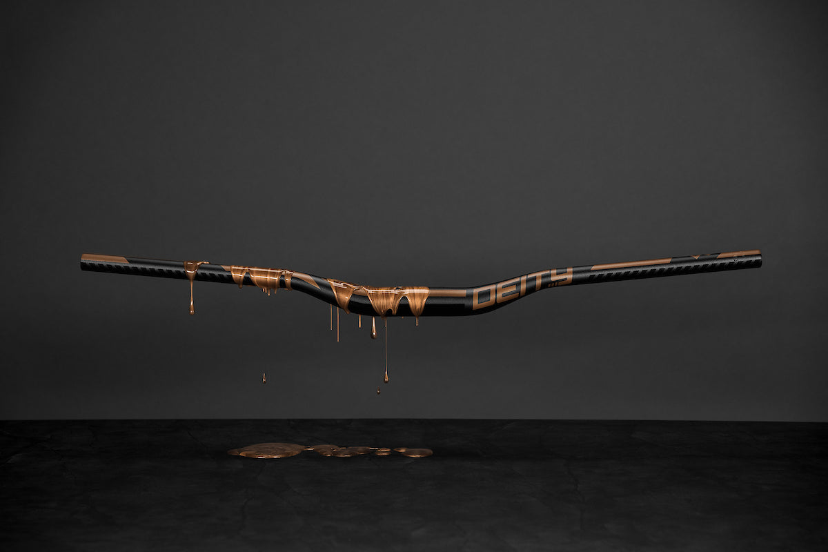 MANUBRIO DEITY SPEEDWAY CARBON 35X30MM STEALTH