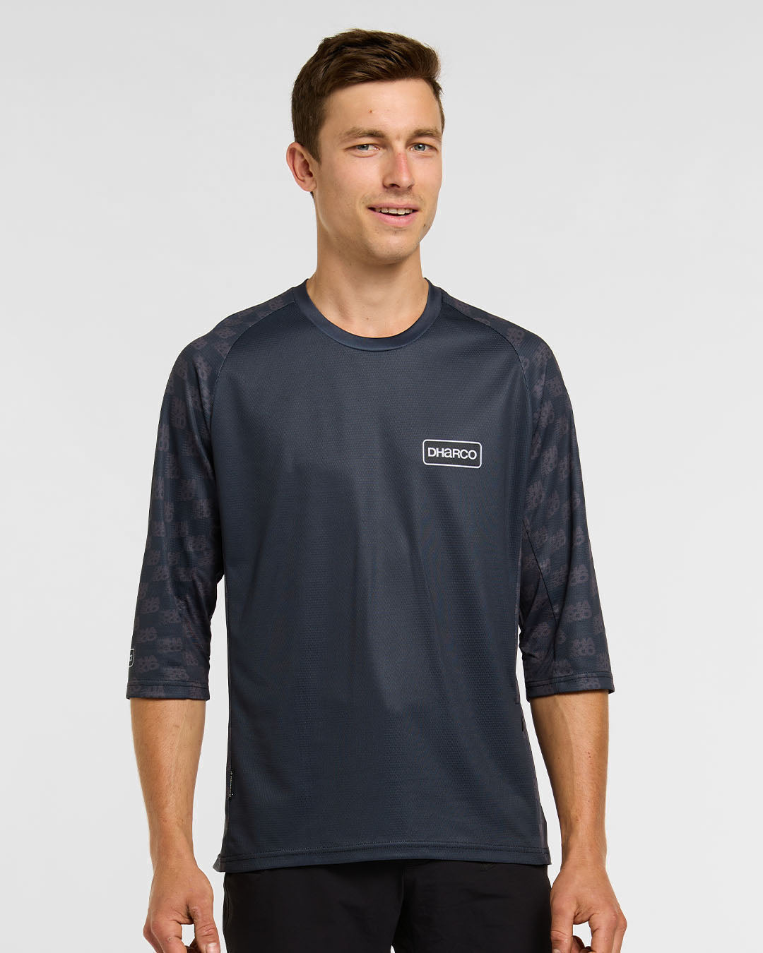 Camiseta de manga 3/4 para hombre | Reality Check