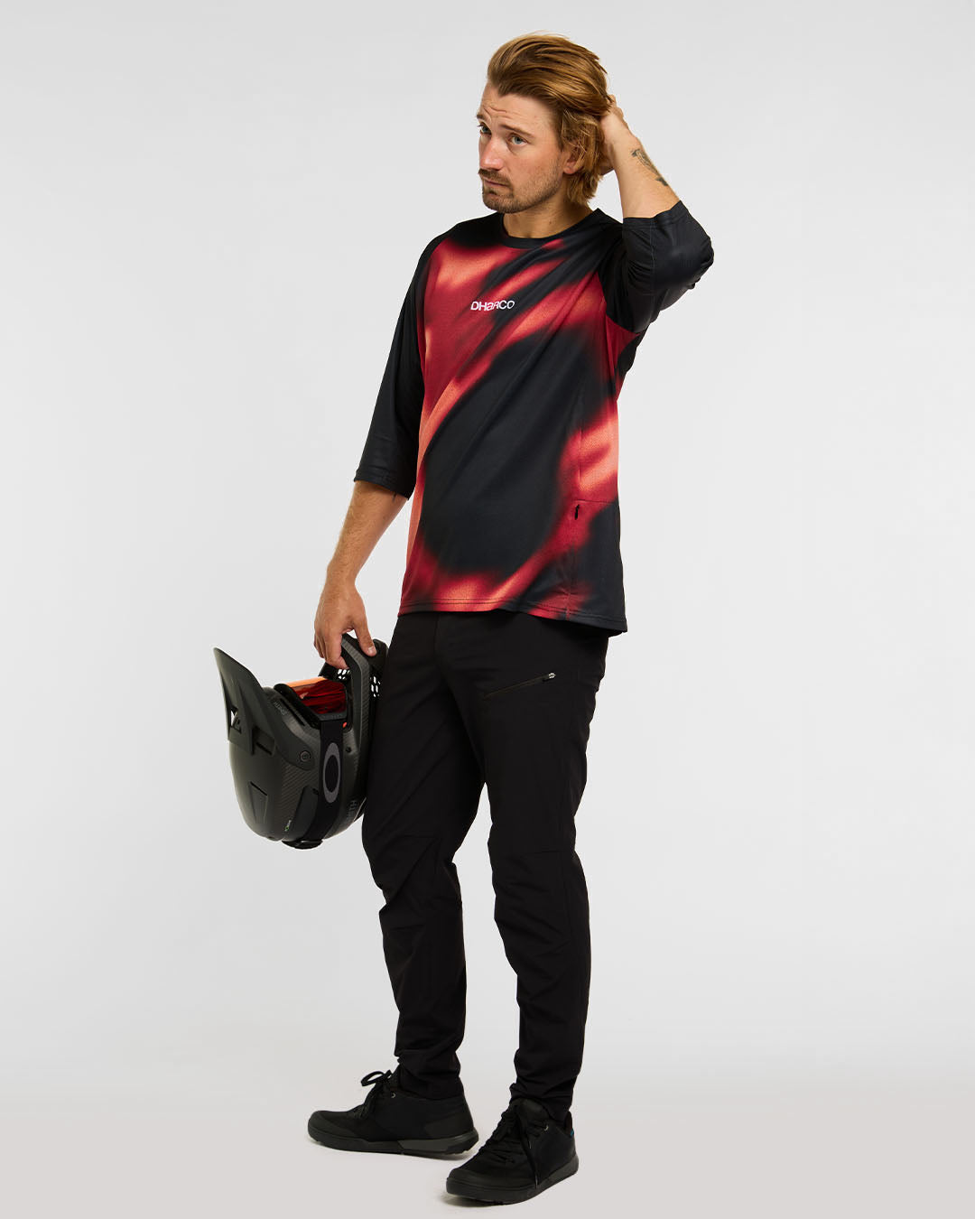 Camiseta de manga 3/4 para hombre | Infrarrojo