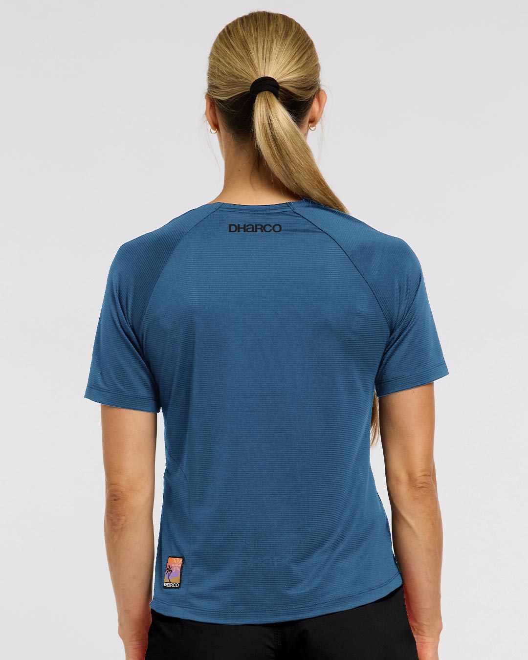 Jersey de manga corta Ather para mujer | Azul marroquí